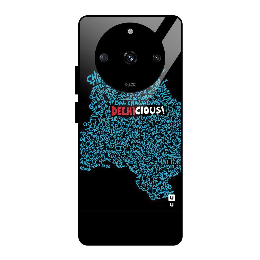 Delhicious Glass Back Case for Realme Narzo 60 5G