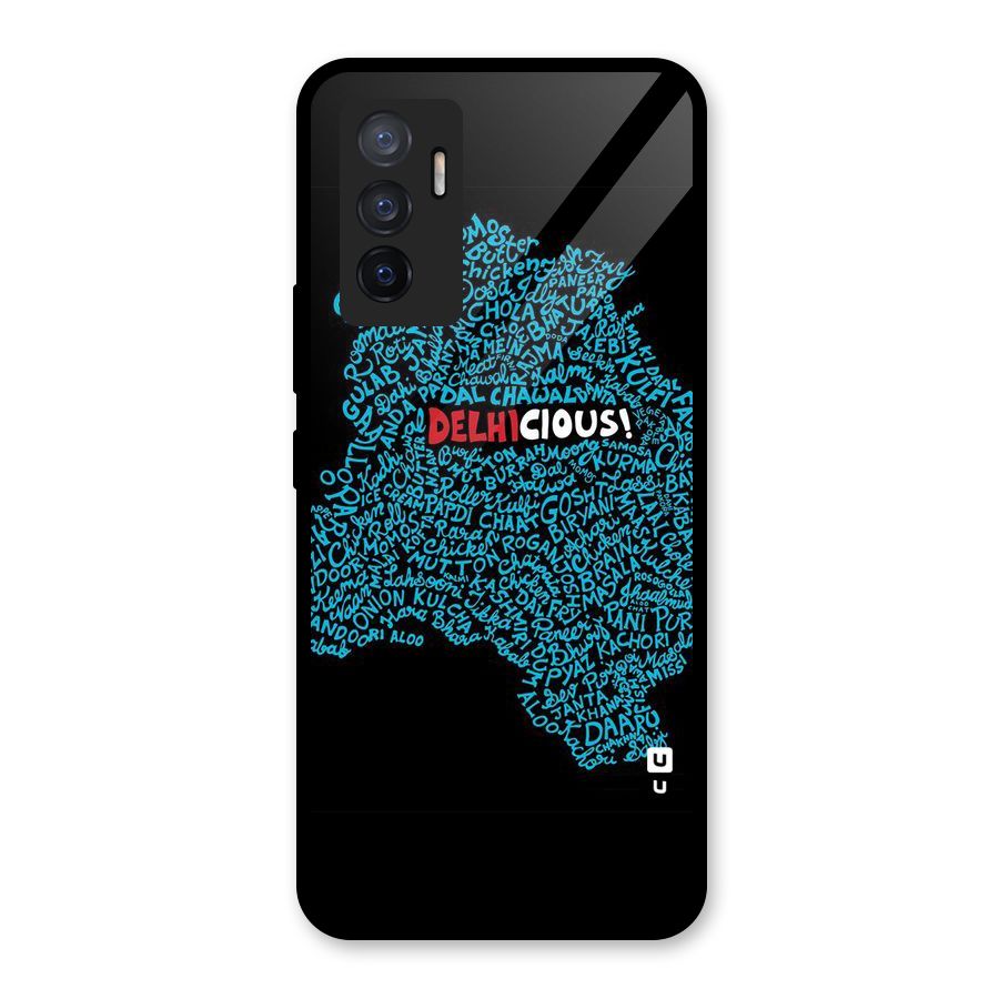 Delhicious Glass Back Case for Vivo V23e