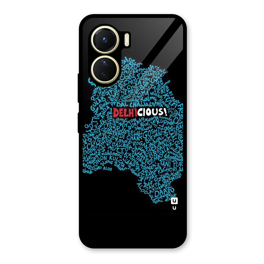Delhicious Glass Back Case for Vivo Y56