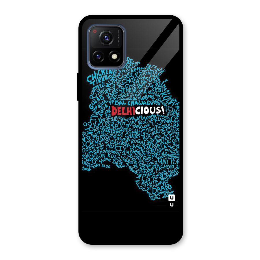 Delhicious Glass Back Case for Vivo Y72 5G