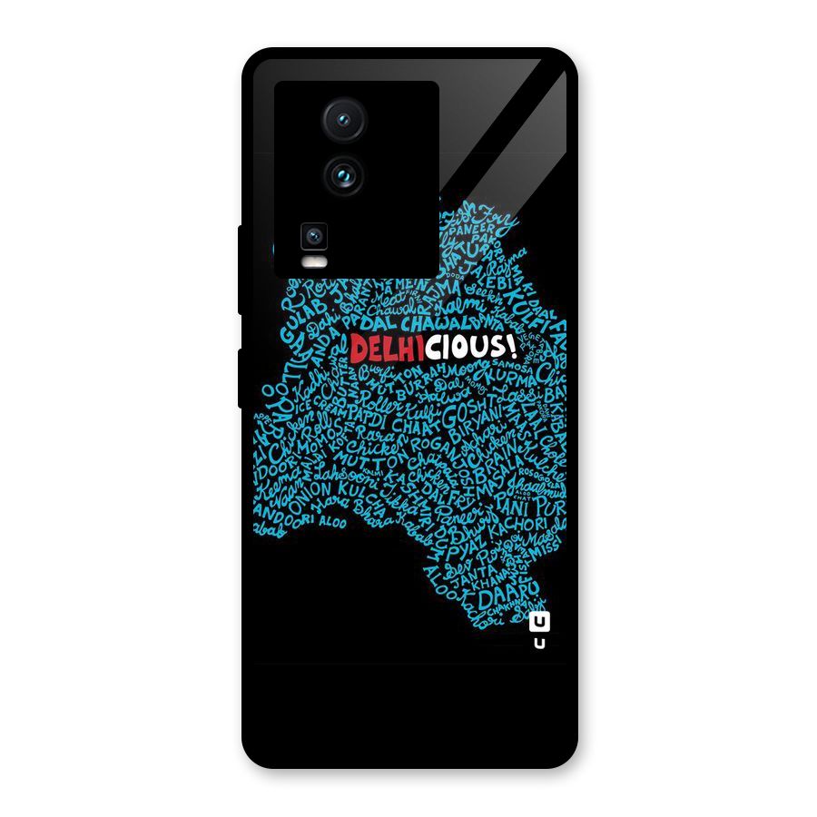 Delhicious Glass Back Case for Vivo iQOO Neo 7