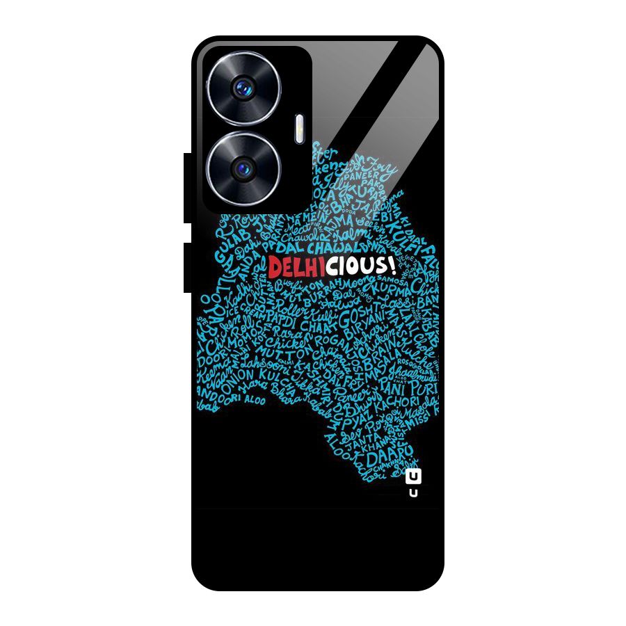 Delhicious Glass Back Case for realme C55