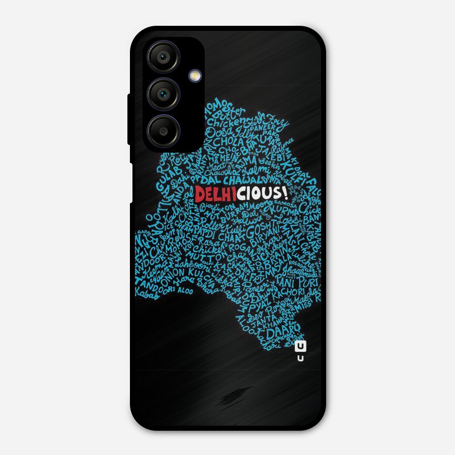 Delhicious Metal Back Case for Galaxy A15 5G