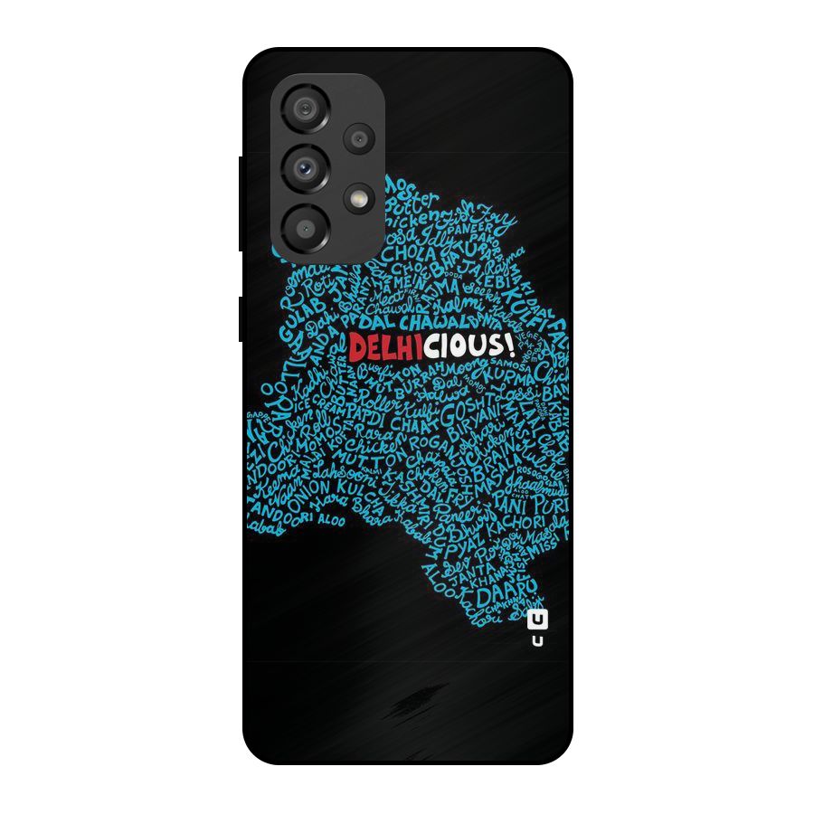 Delhicious Metal Back Case for Galaxy A33 5G