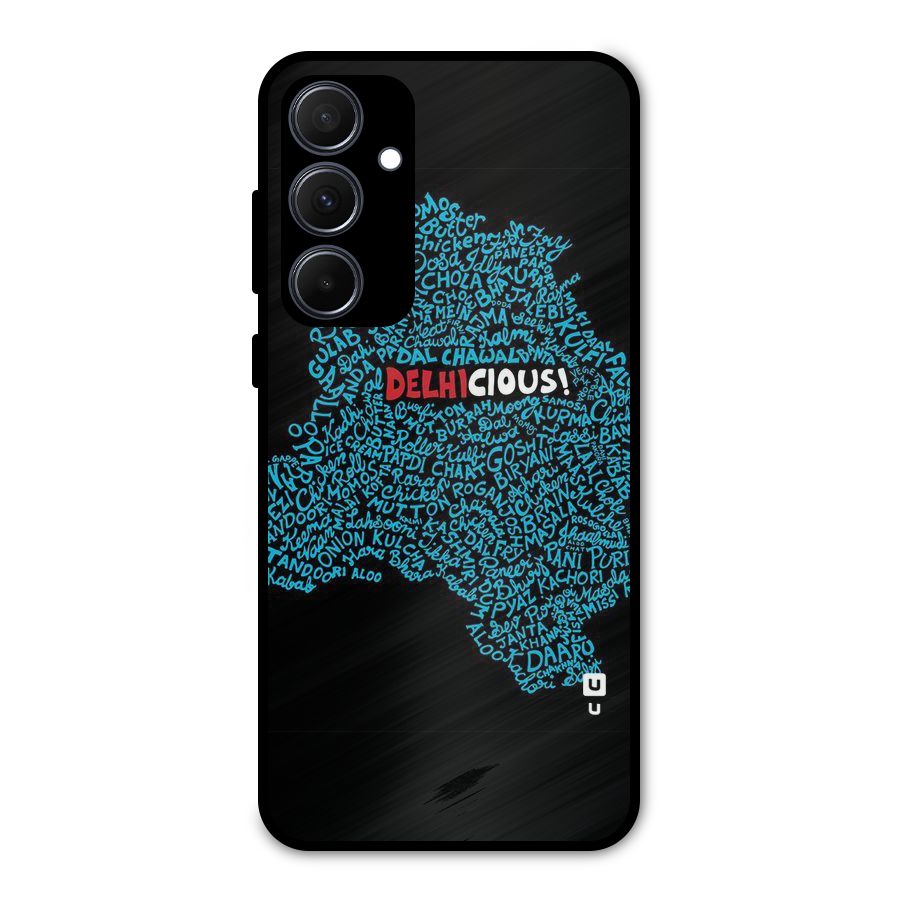Delhicious Metal Back Case for Galaxy A35