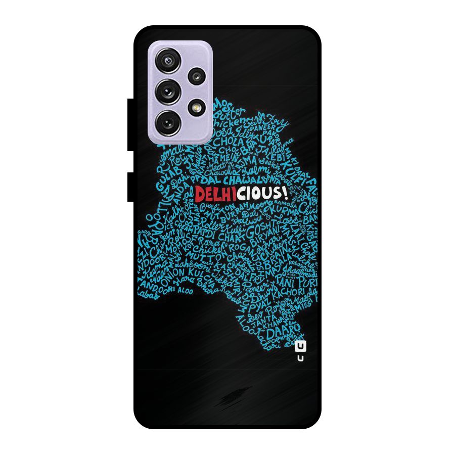 Delhicious Metal Back Case for Galaxy A72