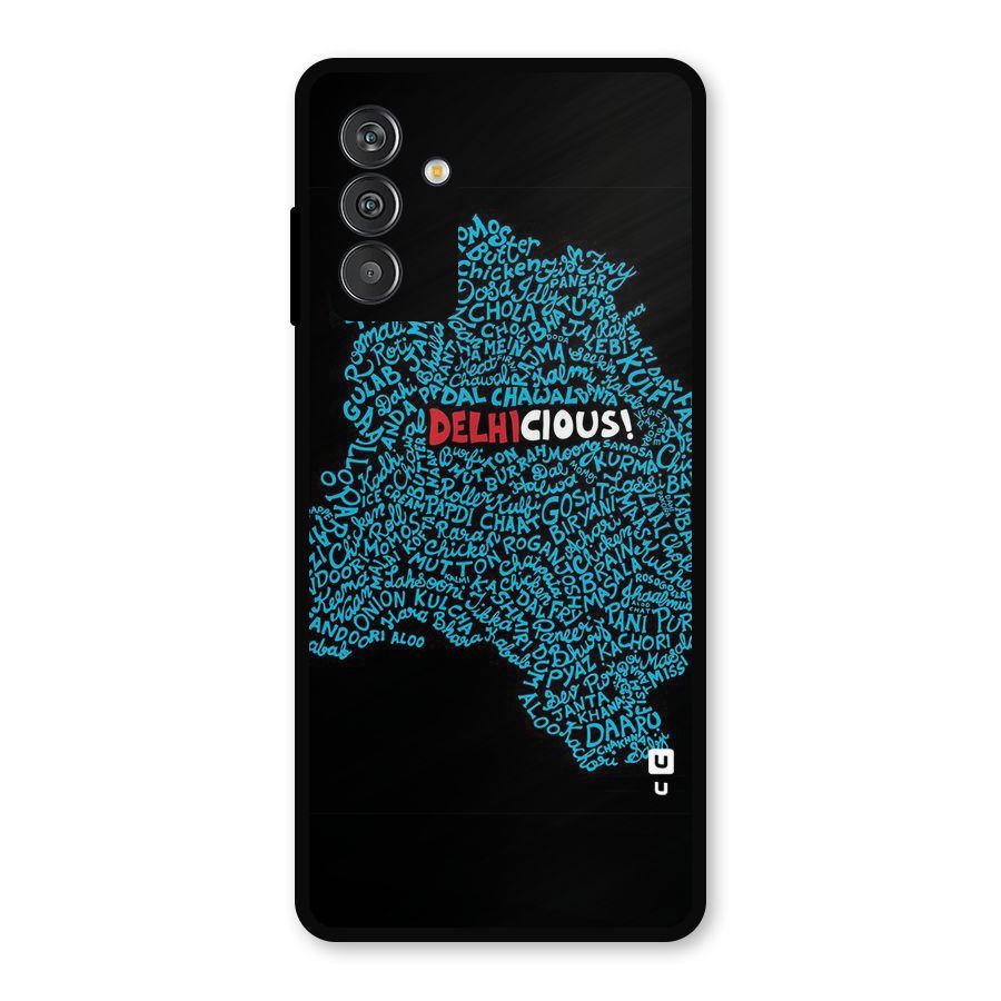 Delhicious Metal Back Case for Galaxy M13