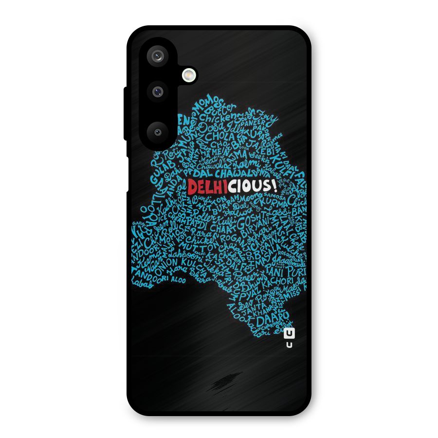 Delhicious Metal Back Case for Galaxy M16