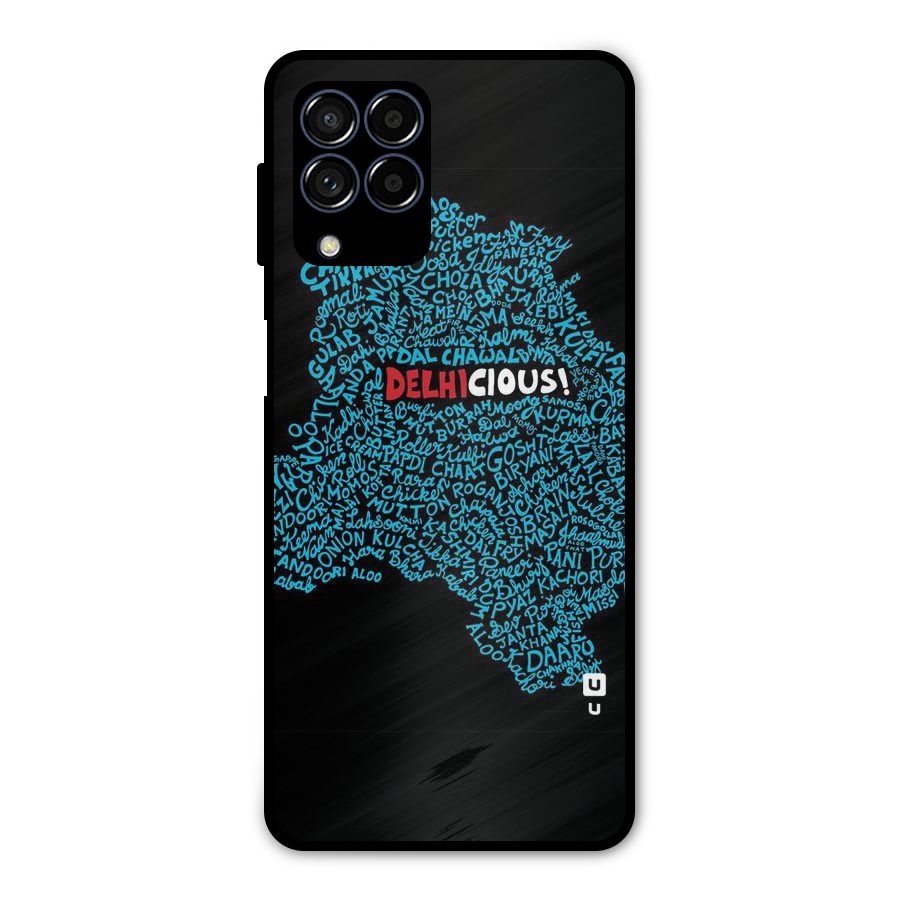 Delhicious Metal Back Case for Galaxy M53 5G