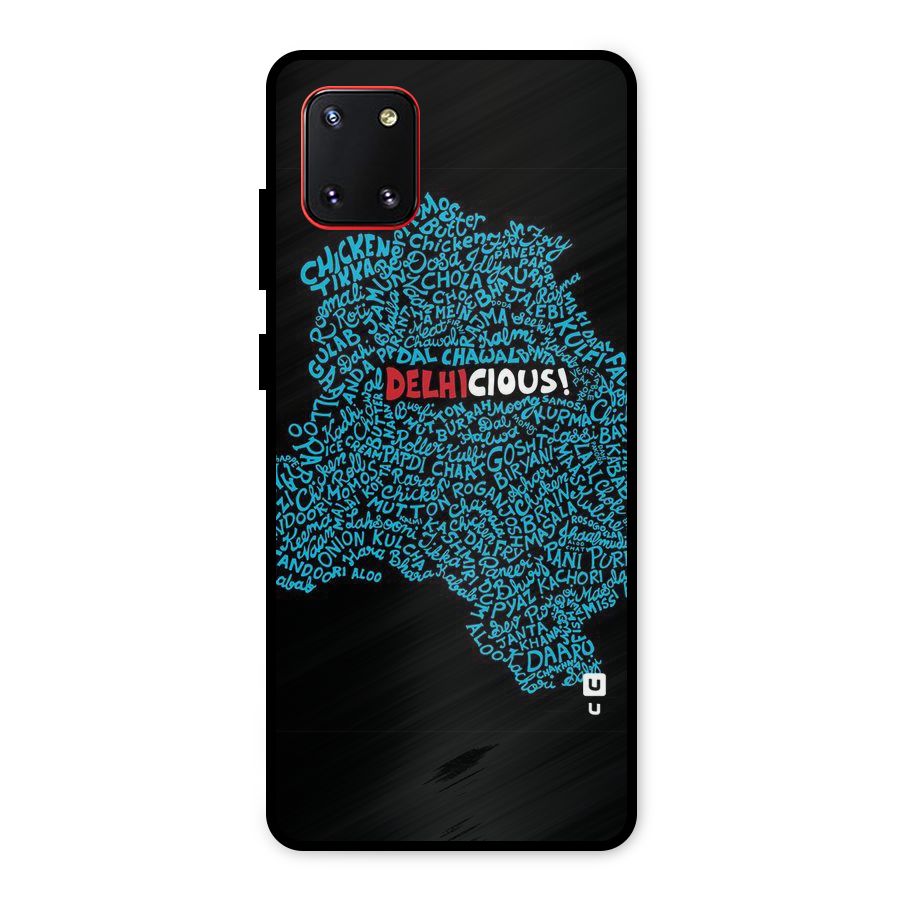 Delhicious Metal Back Case for Galaxy Note 10 Lite
