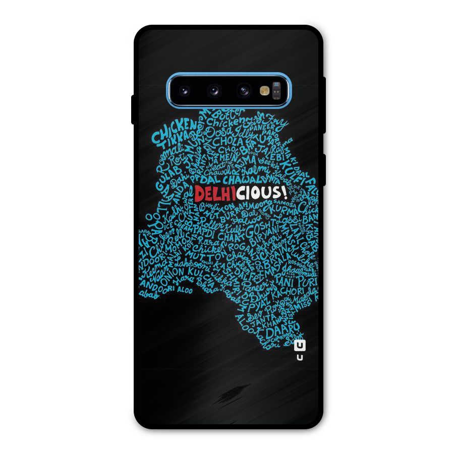 Delhicious Metal Back Case for Galaxy S10