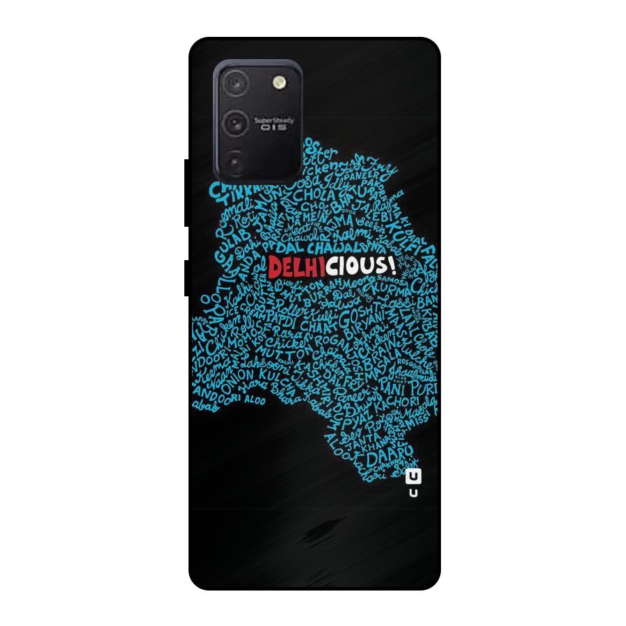 Delhicious Metal Back Case for Galaxy S10 Lite
