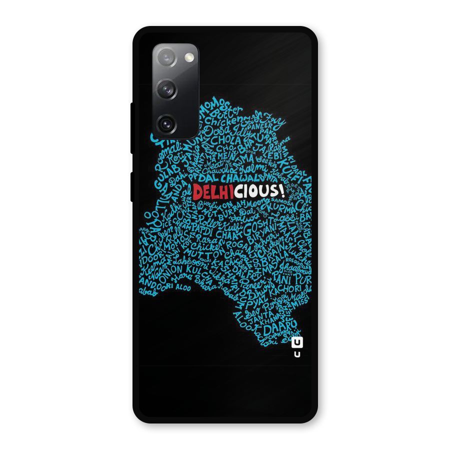 Delhicious Metal Back Case for Galaxy S20 FE 5G