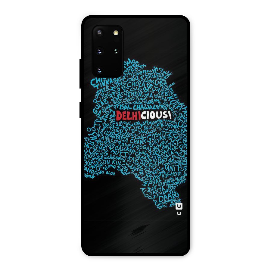 Delhicious Metal Back Case for Galaxy S20 Plus
