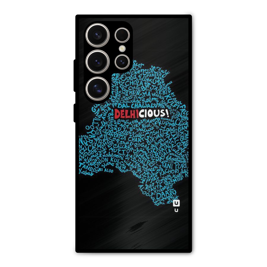 Delhicious Metal Back Case for Galaxy S24 Ultra