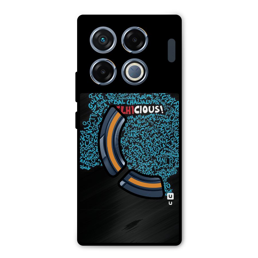Delhicious Metal Back Case for Infinix GT 20 Pro