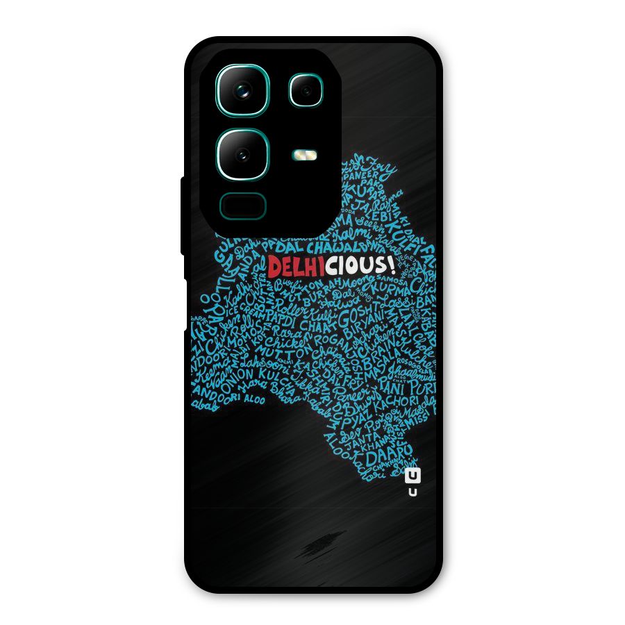 Delhicious Metal Back Case for Infinix Note 50x