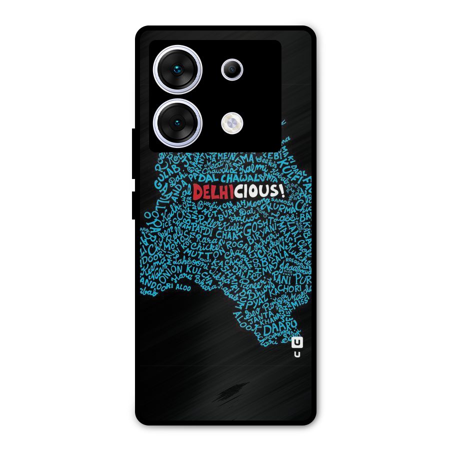 Delhicious Metal Back Case for Infinix Zero 30 5G