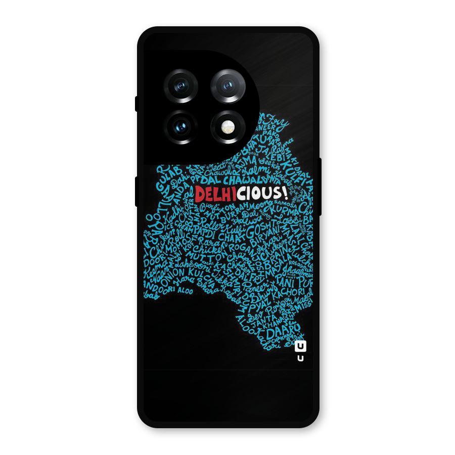 Delhicious Metal Back Case for OnePlus 11