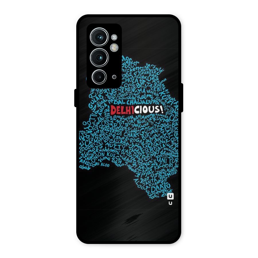 Delhicious Metal Back Case for OnePlus 9RT 5G