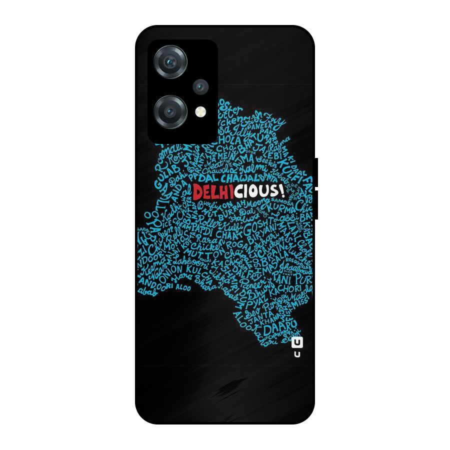 Delhicious Metal Back Case for OnePlus Nord CE 2 Lite 5G