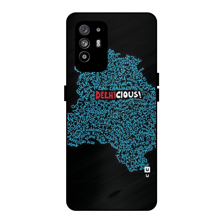 Delhicious Metal Back Case for Oppo F19 Pro Plus 5G