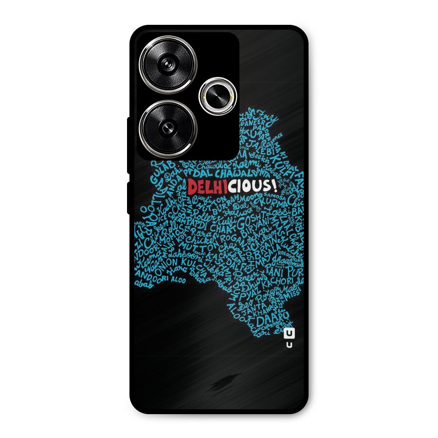 Delhicious Metal Back Case for Poco F6