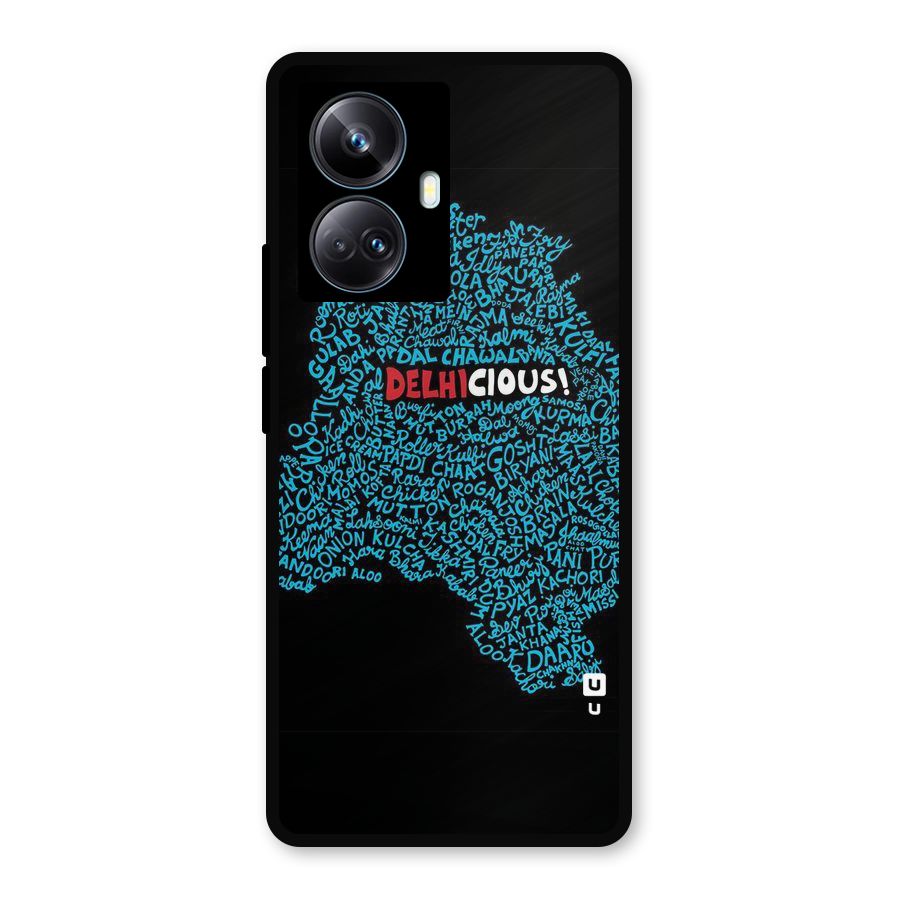 Delhicious Metal Back Case for Realme 10 Pro Plus