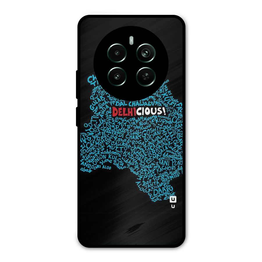 Delhicious Metal Back Case for Realme 12 Pro Plus