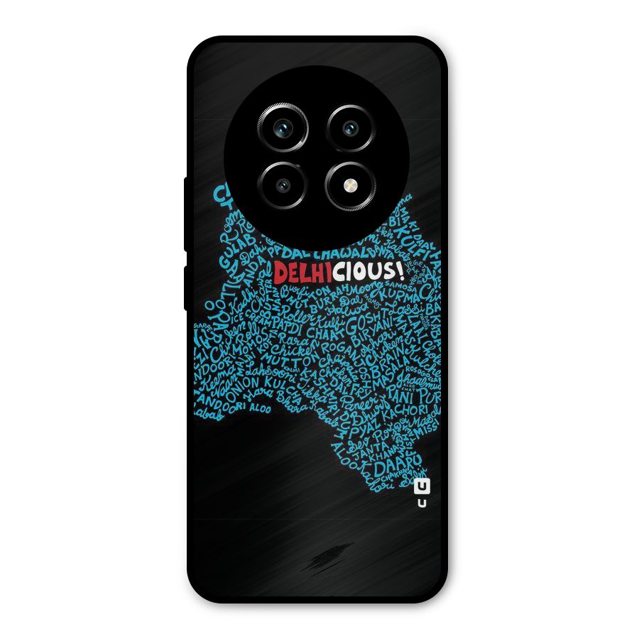 Delhicious Metal Back Case for Realme 13 Pro