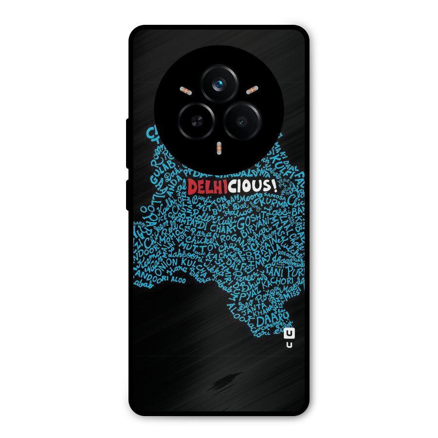 Delhicious Metal Back Case for Realme 14 Pro