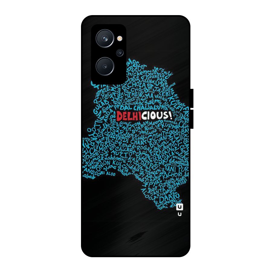 Delhicious Metal Back Case for Realme 9i 5G