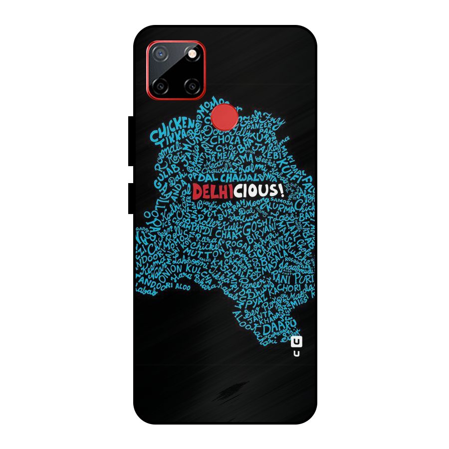 Delhicious Metal Back Case for Realme C12