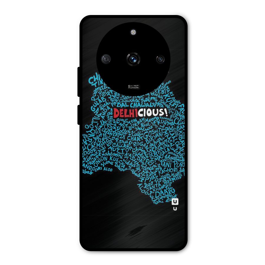 Delhicious Metal Back Case for Realme Narzo 60 5G