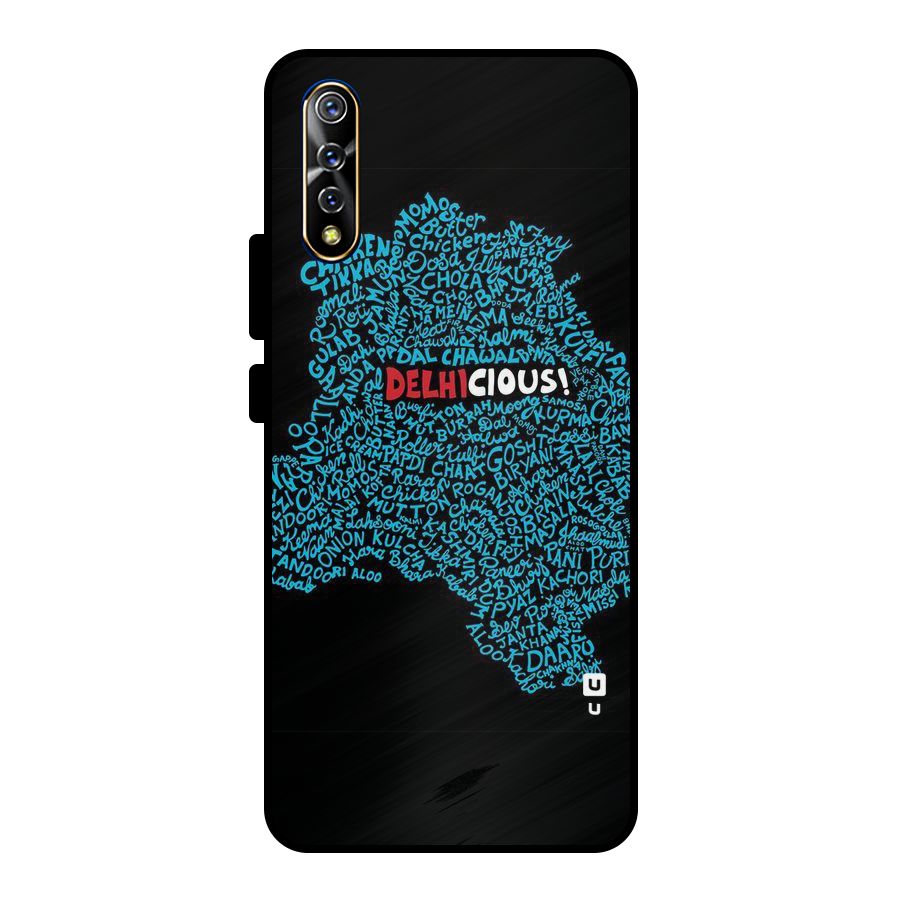 Delhicious Metal Back Case for Vivo S1