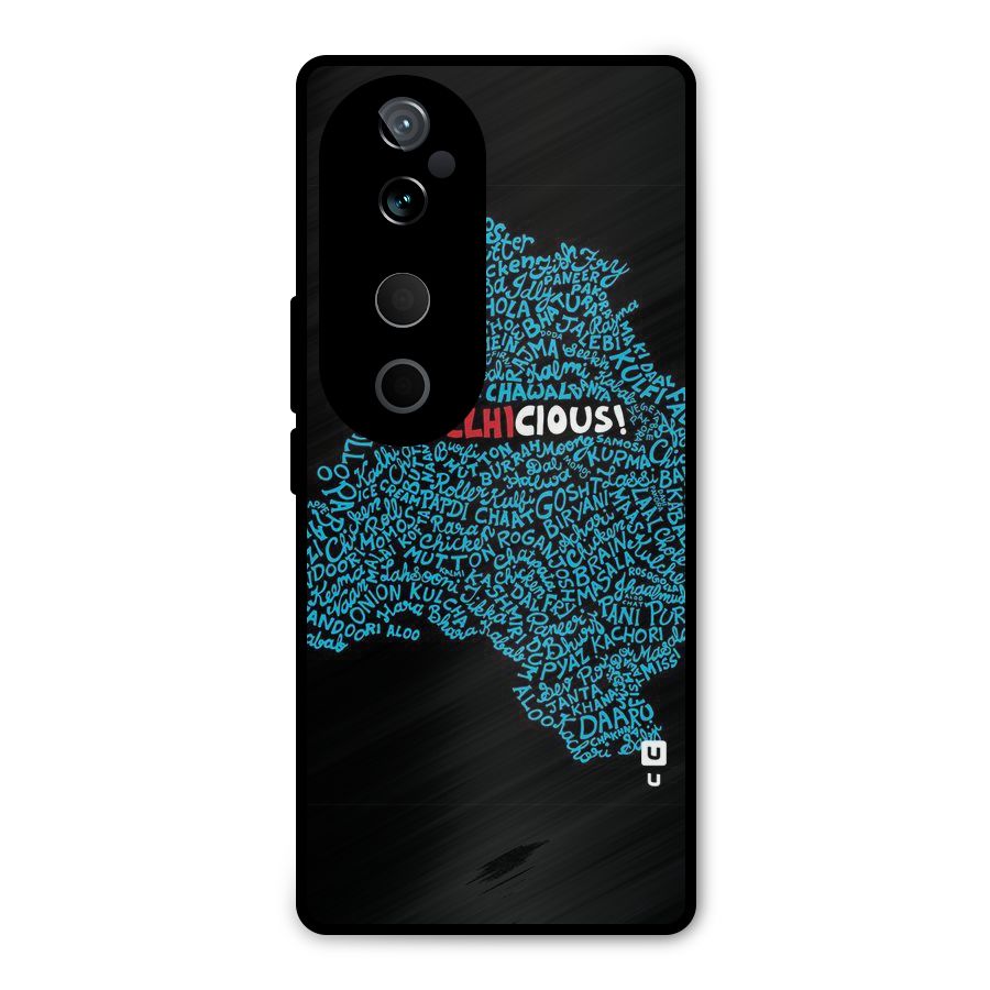 Delhicious Metal Back Case for Vivo T3 Ultra