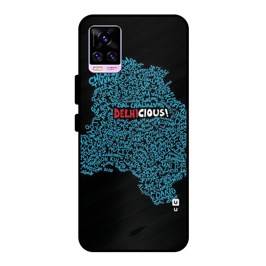 Delhicious Metal Back Case for Vivo V20 Pro