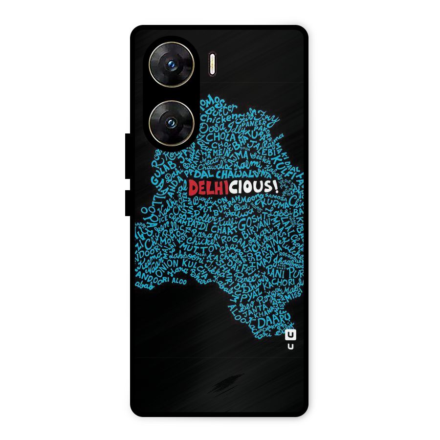 Delhicious Metal Back Case for Vivo V29e