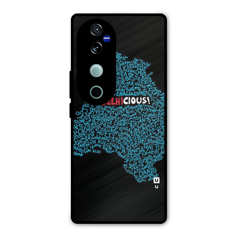 Delhicious Metal Back Case for Vivo V40