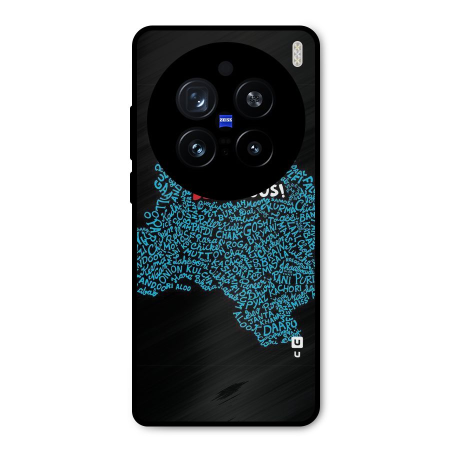 Delhicious Metal Back Case for Vivo X200 Pro
