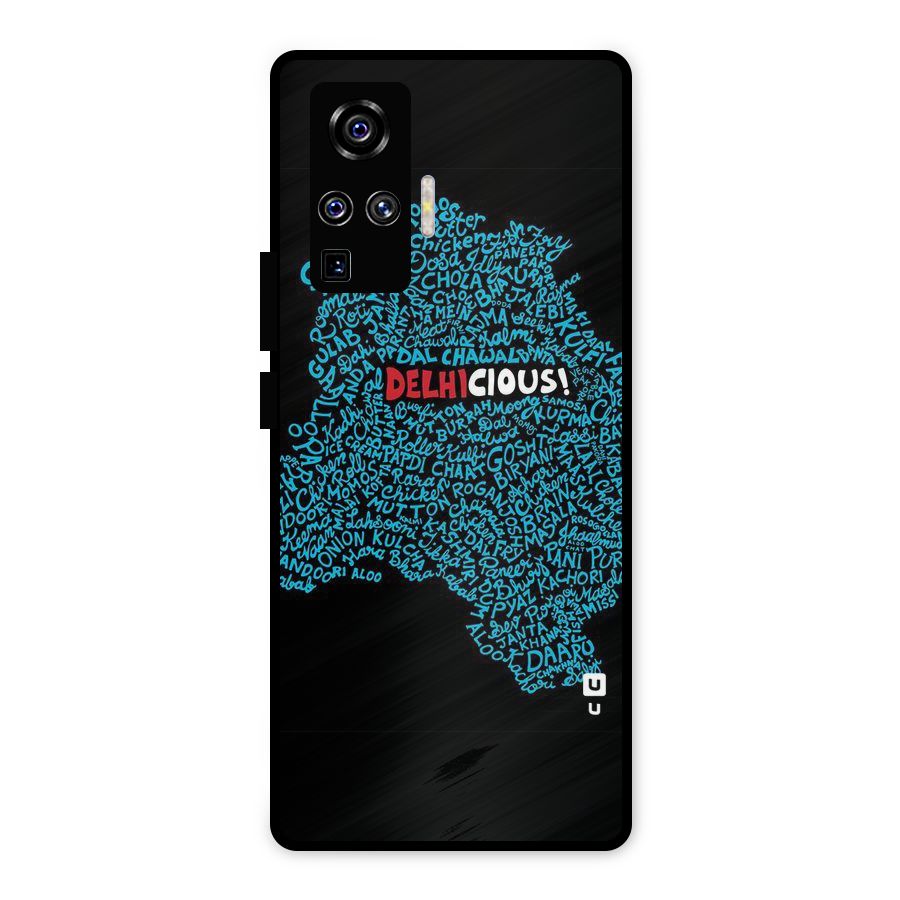 Delhicious Metal Back Case for Vivo X50 Pro