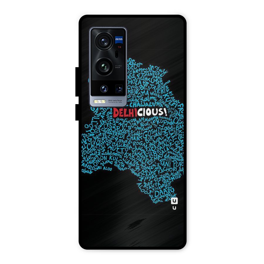 Delhicious Metal Back Case for Vivo X60 Pro Plus