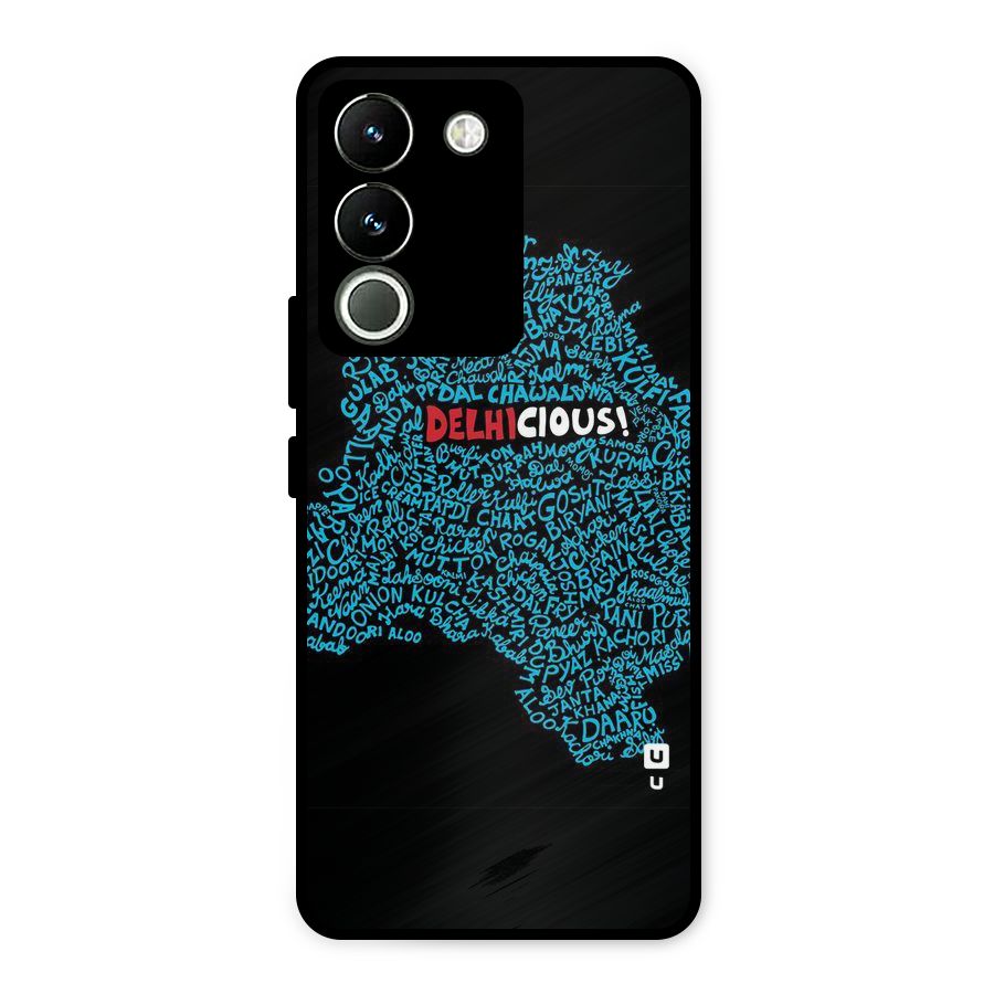 Delhicious Metal Back Case for Vivo Y200