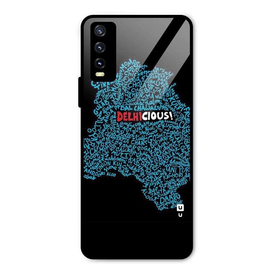 Delhicious Metal Back Case for Vivo Y20 2021