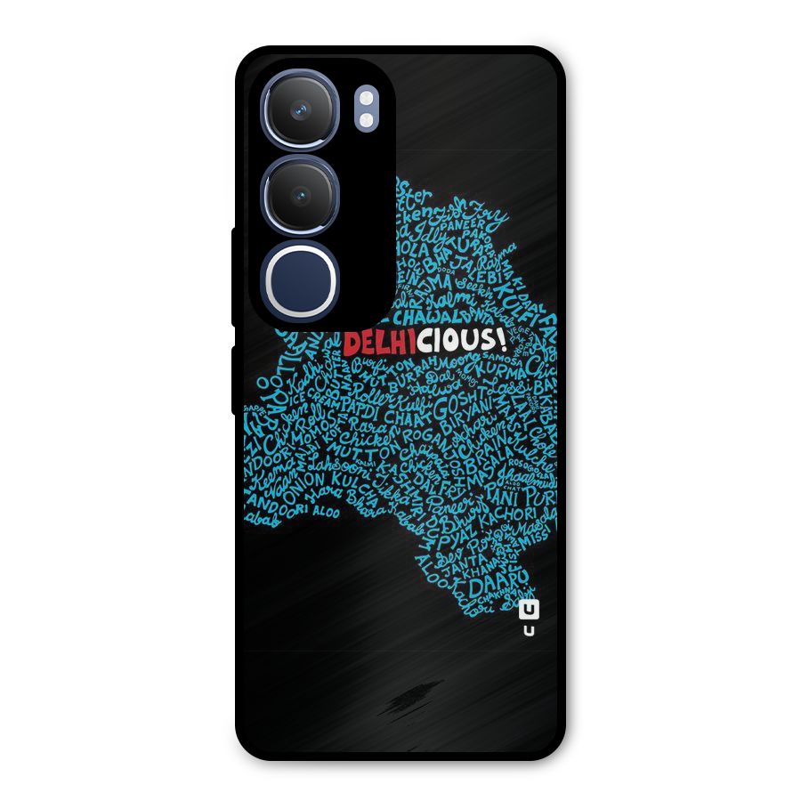 Delhicious Metal Back Case for Vivo Y29
