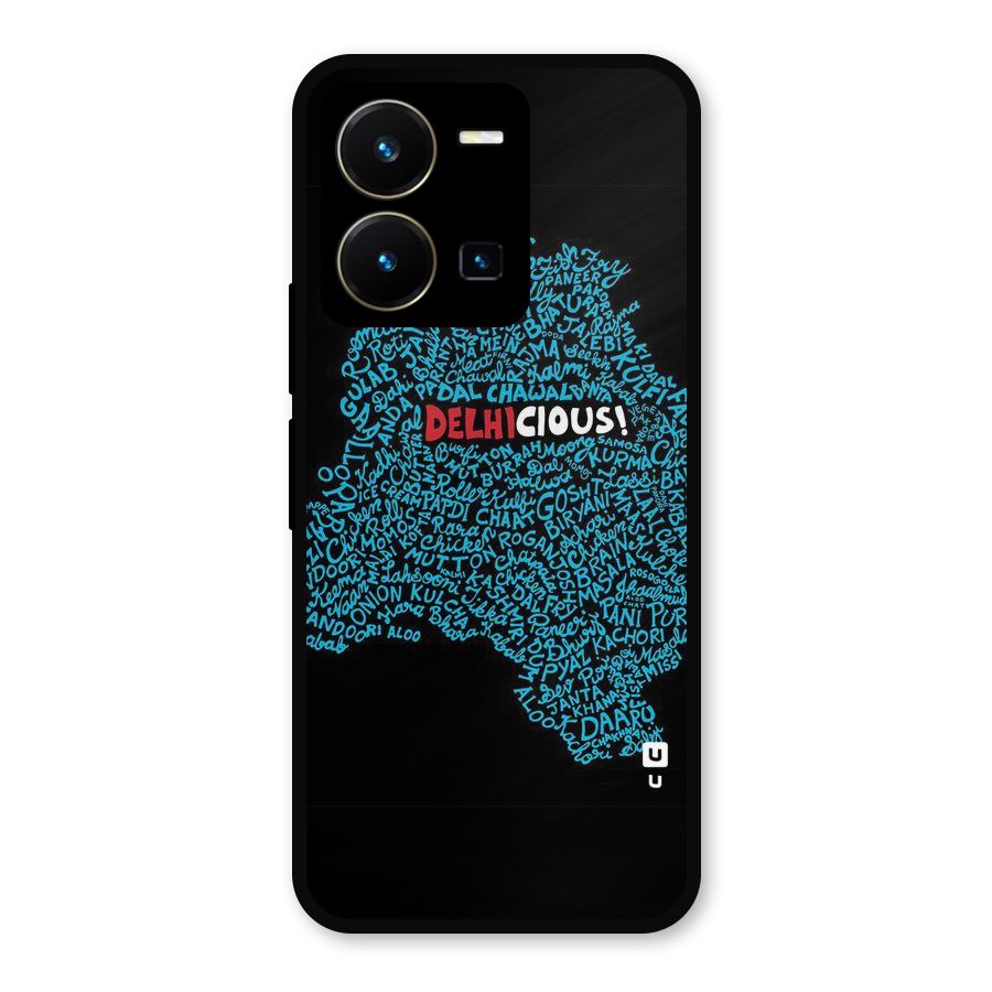Delhicious Metal Back Case for Vivo Y35