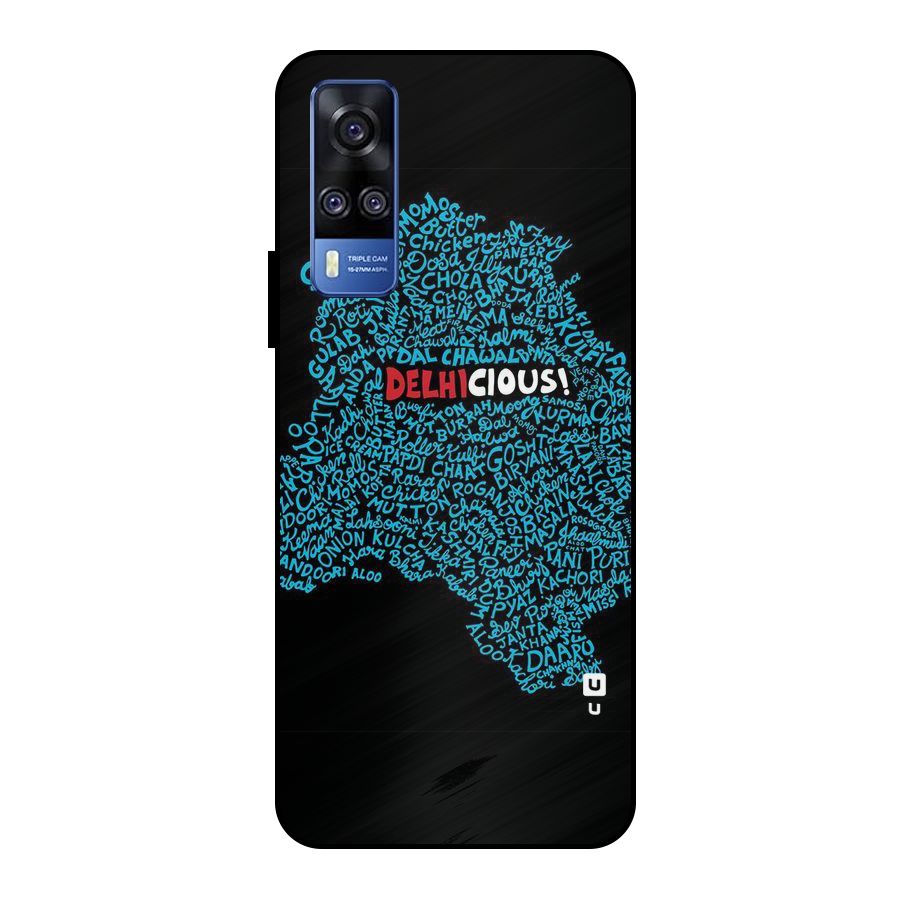 Delhicious Metal Back Case for Vivo Y51