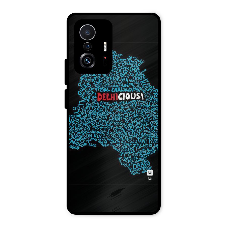 Delhicious Metal Back Case for Xiaomi 11T Pro