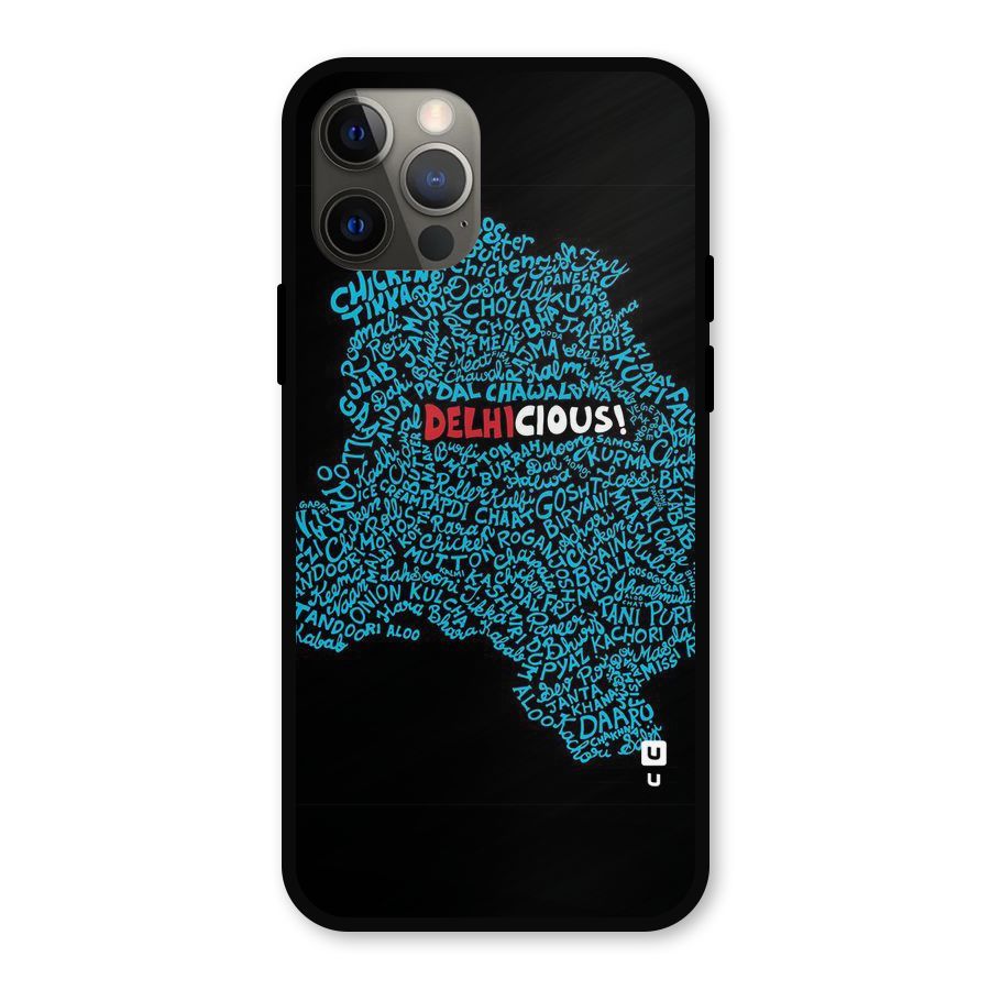 Delhicious Metal Back Case for iPhone 12 Pro
