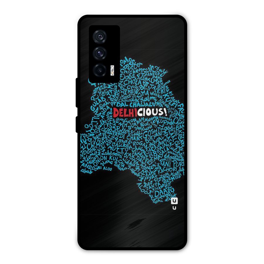 Delhicious Metal Back Case for iQOO 7 5G